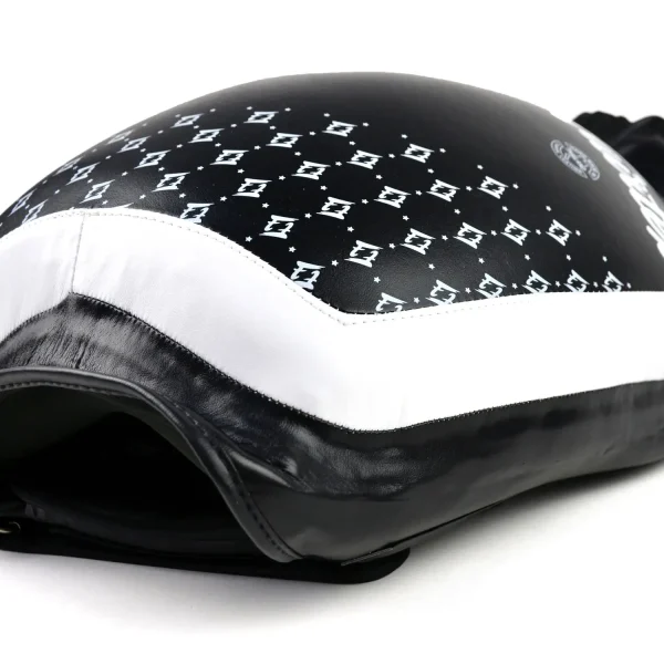 Fairtex Tp4 Lightweight Thigh Pads Black White 2 Fairtex TP4 Lightweight Thigh Pads
