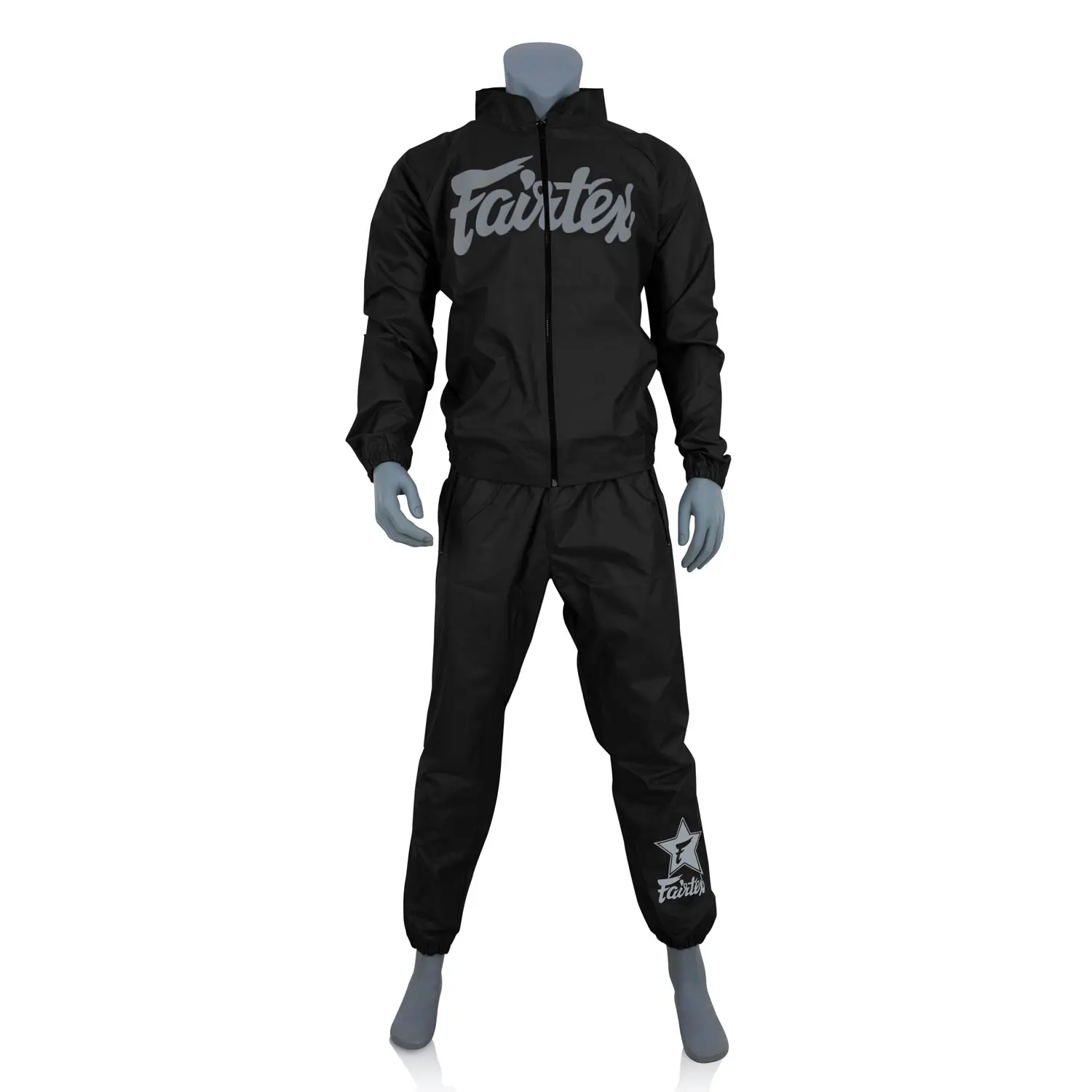 A Fairtex Vinyl Sweat Suit VS3 on a white background.