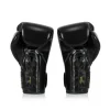 Fairtex X Glory Boxing Gloves BGVG1 in black and white.