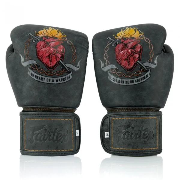 Designer Fairtex X Tom Atencio Heart of The Warrior Boxing Gloves