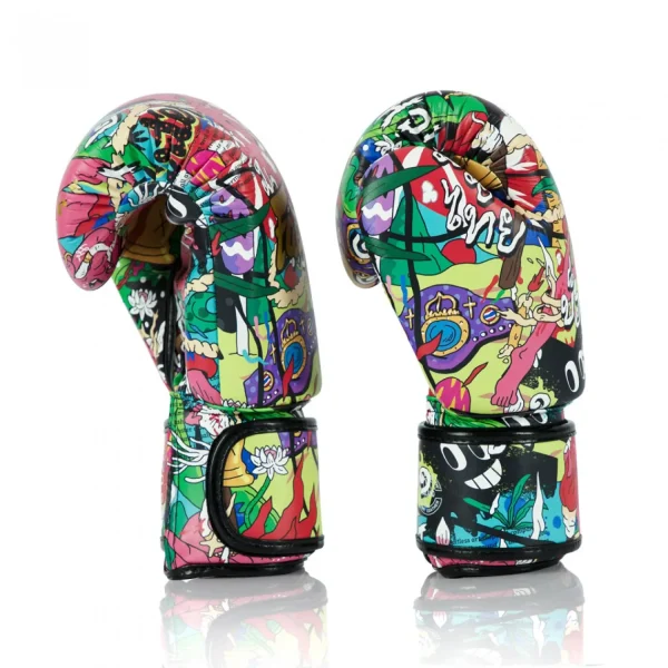 Fairtex X Urface Limited Edition Boxing Gloves on white background