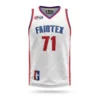 Fairtex Basketball Jersey JS19 in a black and white color scheme