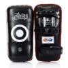 Fairtex KPLS2 Curved Superior Kick Pads in Black - product image