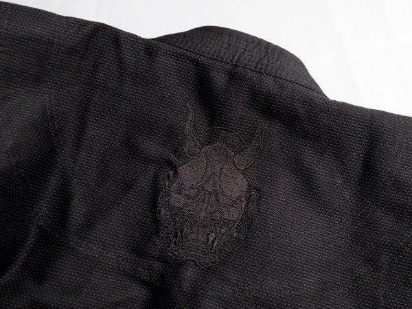 Meerkatsu Dark Hannya Kimono BJJ Gi design