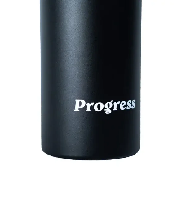 Progress 1.2L Water Bottle - Black in Black — folded layout