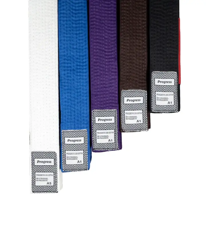 Progress BJJ Belt – IBJJF Legal Brazilian Jiu Jitsu Belt