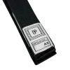 A black Progress Competitor martial arts belt