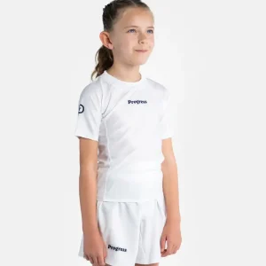 Young child donning a Progress Kids Academy Rashguard