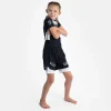 Progress Kids Bengal Rash Guard Black 1 Kids wearing Progress Kids Bengal Shorts