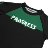 Young child wearing a Progress Kids Bengal Rash Guard