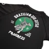 Child in a vibrant Progress Bengal Rash Guard designed for kids