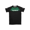 A young child wearing Progress Kids Bengal Rash Guard