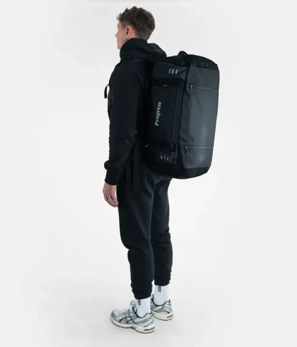 Progress Kit Bag - Black in Black — front view