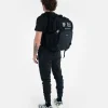 Progress X Built for Athletes Backpack - Black in Black — logo close‑up