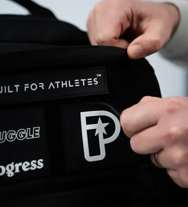 Progress X Built for Athletes Backpack - Black in Black — front view