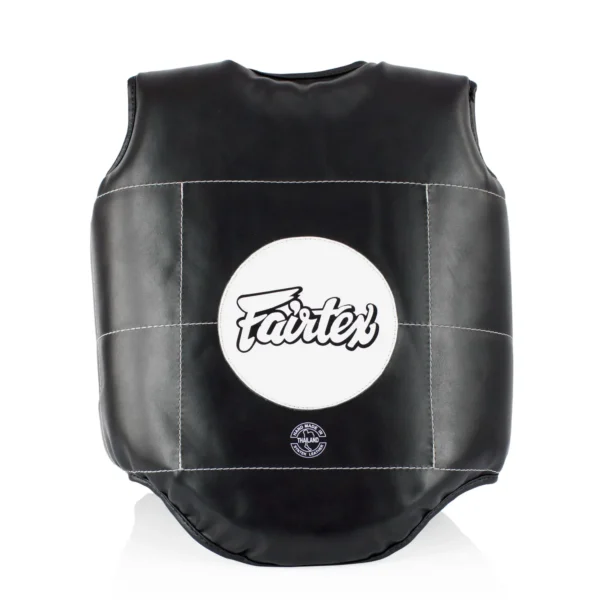 Fairtex PV1 Bodyguard Protective Vest A man wearing a black Fairtex PV1 Protective Vest
