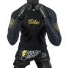 Fairtex Rash Guard Ninlapat RG6 display Man wearing Fairtex Rash Guard Ninlapat RG6