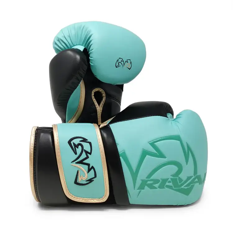 Rival Boxing Bag Gloves RB80 Impulse in a striking red color