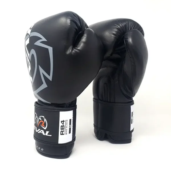 Rival RB4 Aero Bag Gloves - Black in Black — detail shot