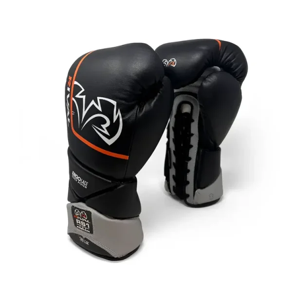 A pair of Rival RS1 Pro Sparring Boxing Gloves commemorating the 20th Anniversary