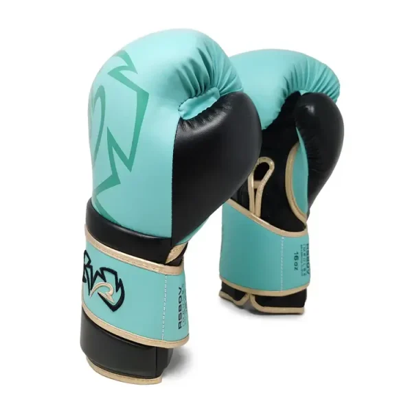 Rival Rs80v Impulse Sparring Boxing Gloves Aqua Black 1 Rival RS80V Impulse Sparring Boxing Gloves