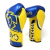 Rival Sparring Gloves RFX-Guerrero P4P Edition - Black/Yellow in Black/Yellow — graphic close‑up