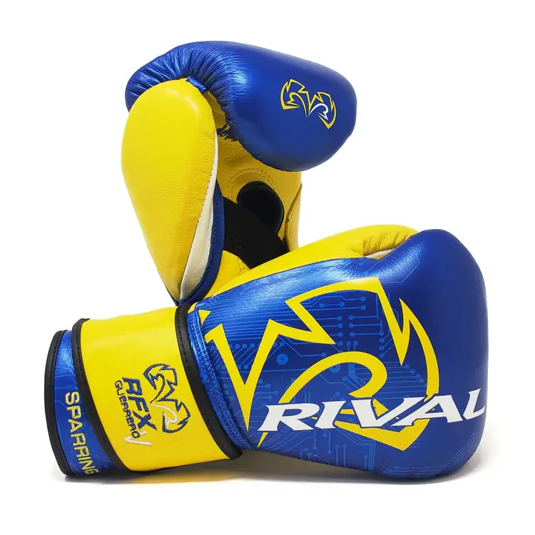 Rival Sparring Gloves RFX-Guerrero-V P4P Edition in royal blue color