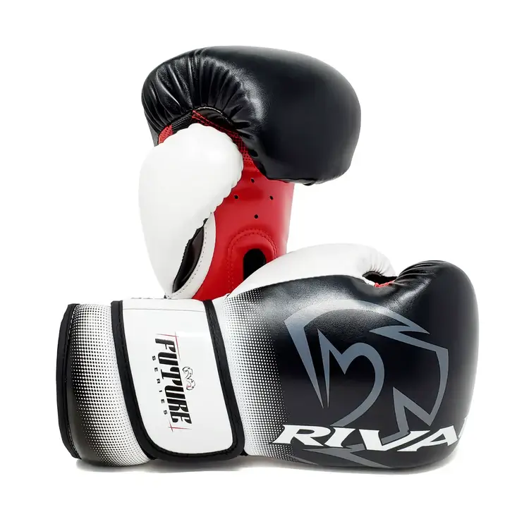 Red and white Rival Sparring Gloves RS-FTR Future on a neutral background