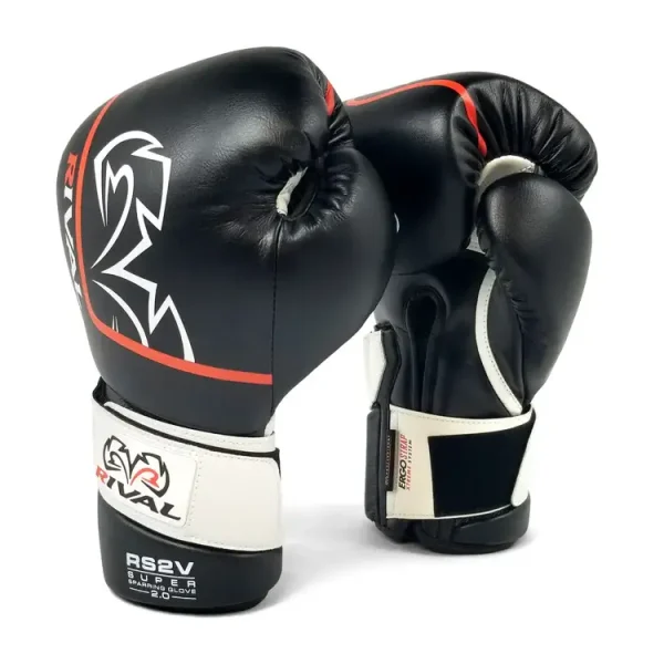 Rival Sparring Gloves Rs2v Super 2 0 Black 1 Pair of Rival Sparring Gloves RS2V Super 2.0