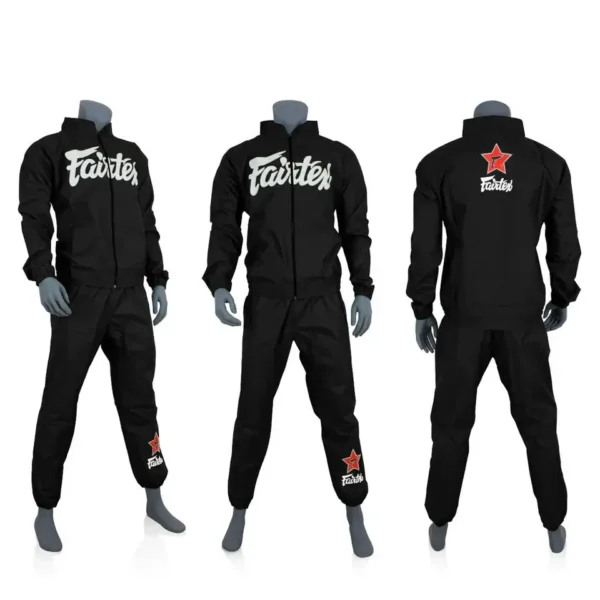 Fairtex Sweat Suit VS2 in black color