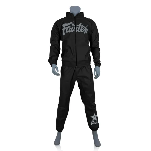 A Fairtex Vinyl Sweat Suit VS3 on a white background.