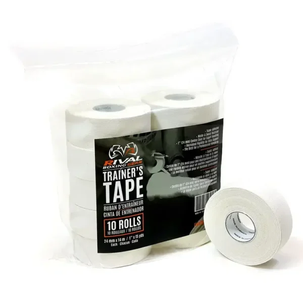 Rival Trainers Tape – Pack of 10 Rolls in White - product image