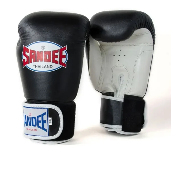 Pair of Sandee Boxing Gloves Authentic 2-Tone Velcro
