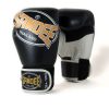 Sandee Cool-Tec Boxing Gloves 3-Tone Velcro Sandee Cool-Tec Boxing Gloves 3-Tone Velcro in Black/Gold/White - product image