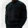 Woman wearing Rival Fleece Oversized Crewneck Sweater in a casual setting