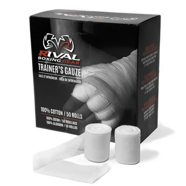 Rival Gauze – Box of 50 Rolls Rival Gauze – Box of 50 Rolls in White - product image
