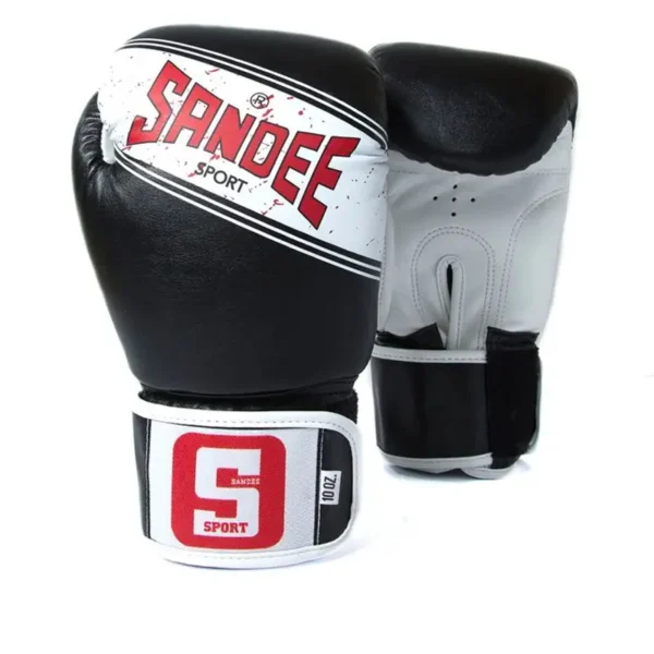 Sandee Sport Boxing Gloves in two-tone design with velcro straps