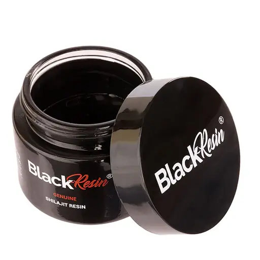 Black Resin Shilajit from Altai Himalayas Mountains