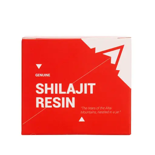 Black resin of Shilajit from Altai Himalayas Mountains