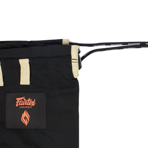 Close view of a Fairtex BJJ3 Treeburam Premium BJJ Gi
