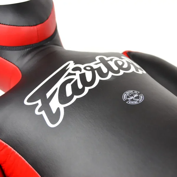 Fairtex Maddox Small Size Grappling Dummy GDS2 (21kg) - Black in Black — flat lay