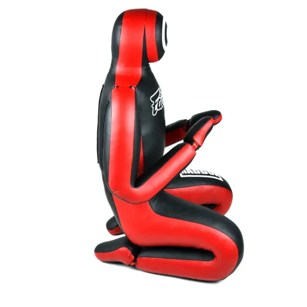 Fairtex Maddox Small Size Grappling Dummy GDS2 (21kg) - Black in Black — front angle