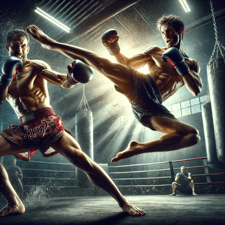 a kickboxer and a Muay Thai fighter both throwing kicks, which one is better?