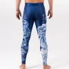 Close-up shot of Meerkatsu Heavenly Mata Leao Grappling Tights Spats