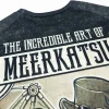 Meerkatsu Steampunk Long Sleeve Rash Guard Black 2 Meerkatsu Steampunk Long Sleeve Rash Guard on a white background
