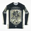 Meerkatsu Steampunk Long Sleeve Rash Guard Black 5 Meerkatsu Steampunk Long Sleeve Rash Guard worn by an athlete