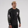 Meerkatsu's Laughing Hannya Long Sleeve Rashguard