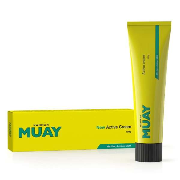 Namman Muay Thai Boxing Active Cream in a compact tub