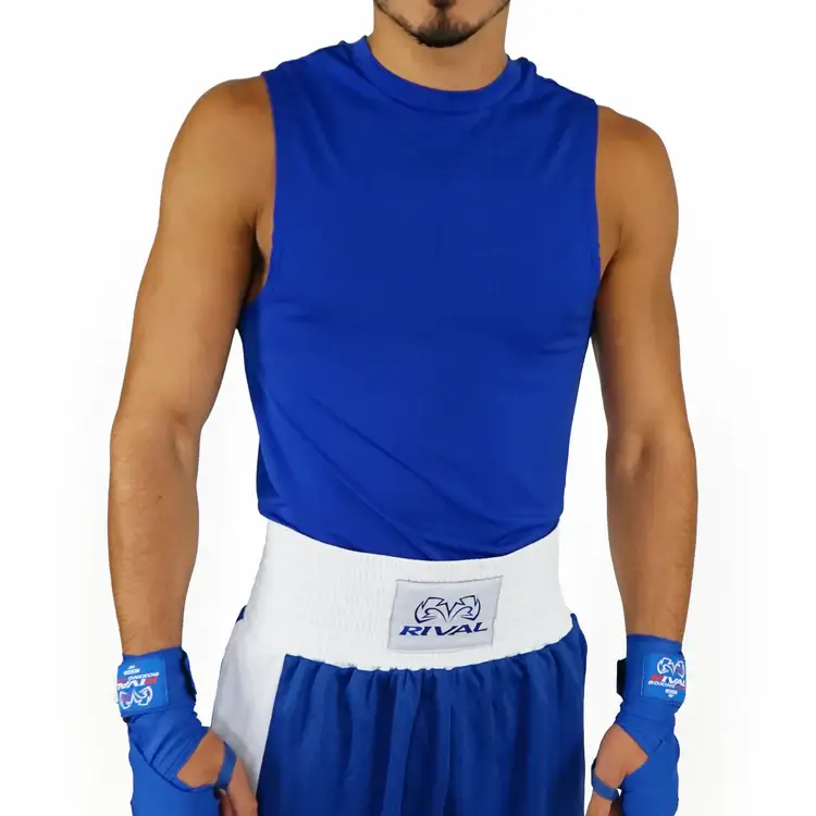 Athletic young man wearing a Rival Amateur Competition and Training Tank Top