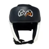 Rival Amateur Competition Head Guard RHGC2 - Black/White in Black/White — flat lay